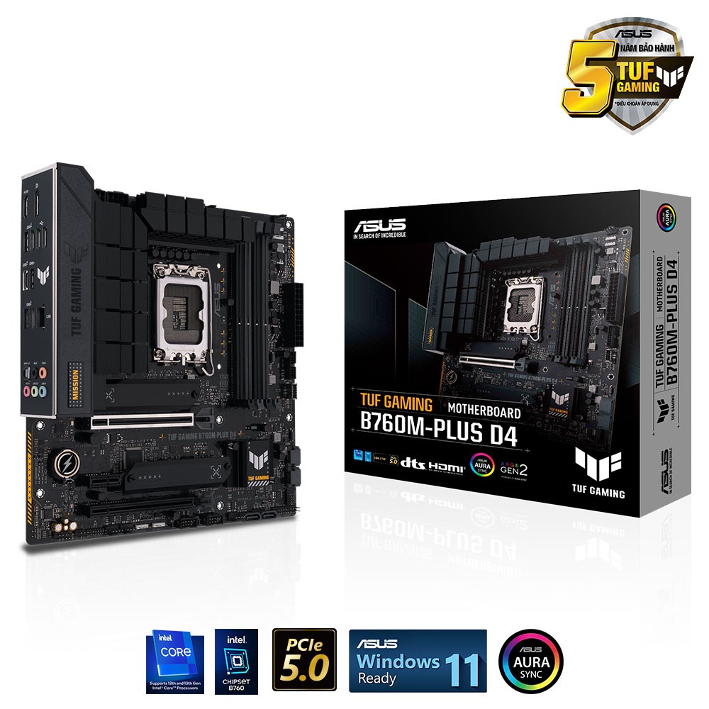 Mainboard ASUS TUF GAMING B760M-PLUS WIFI D4