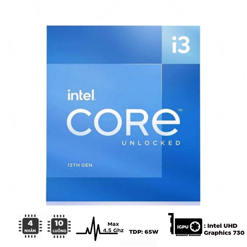 CPU Intel Core i3-13100