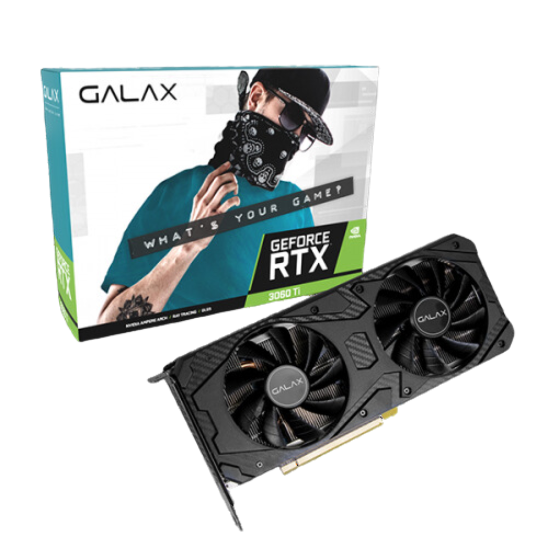 VGA GALAX GeForce RTX 3060Ti LHR (1-Click OC) 8GB GDDR6 (2ND)