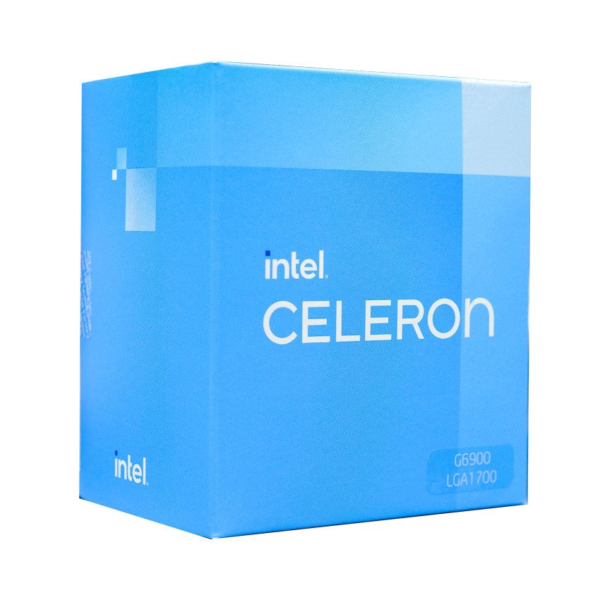 CPU INTEL CELERON G6900 (3.4GHZ, 2 NHÂN 2 LUỒNG, 4MB CACHE, 46W) - SOCKET INTEL LGA 1700)