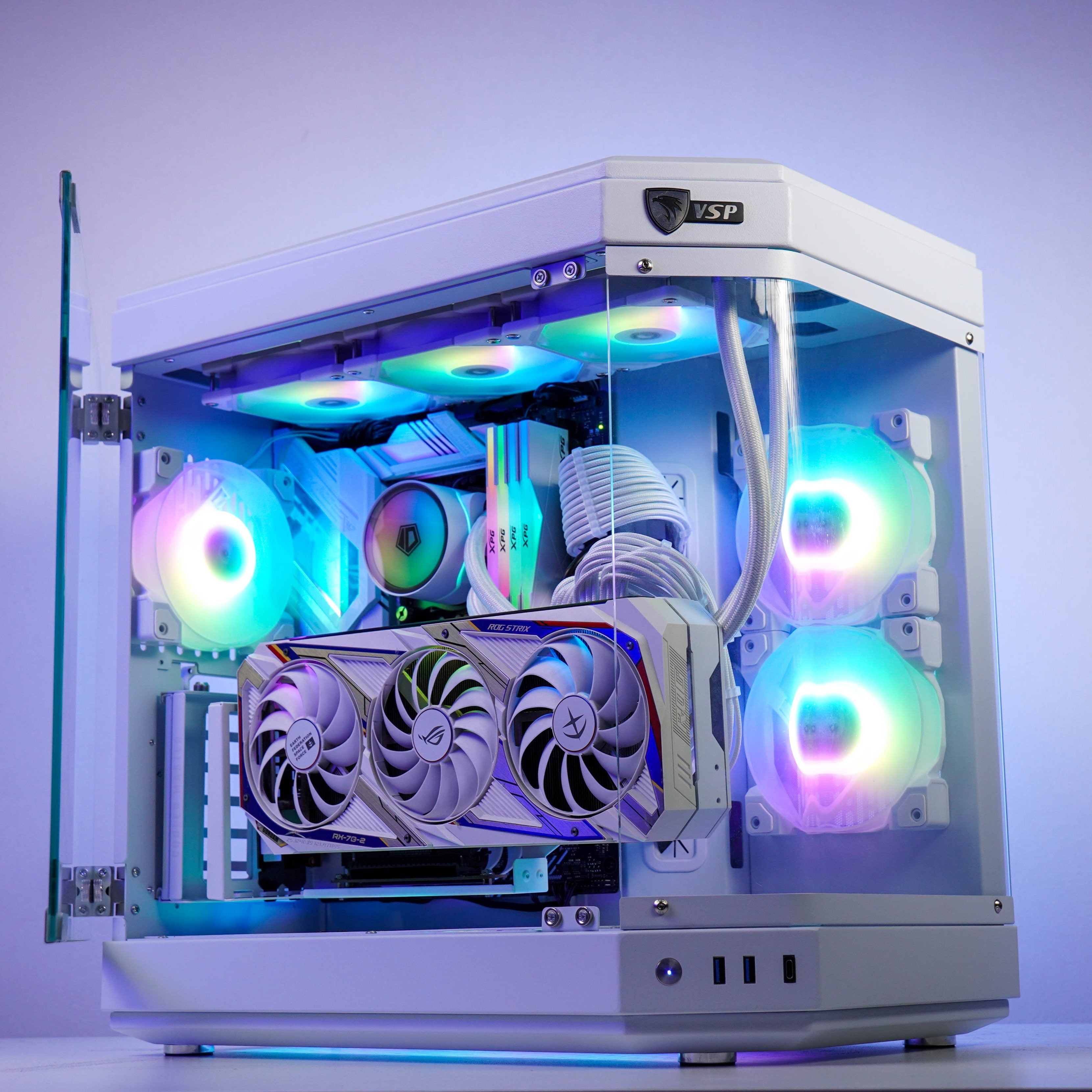 HPPC Gaming X1 Extreme Aqua White (i7 13700K/ 32GB/ RTX 3080 12GB)