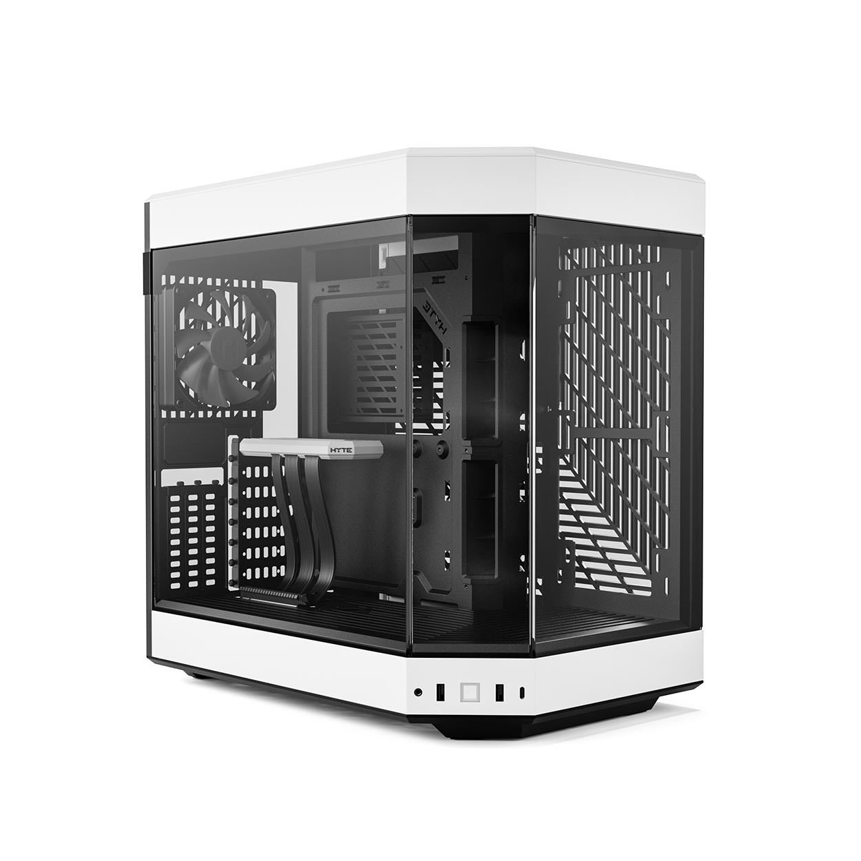 Vỏ case HYTE Y60 Mid-Tower (White-Black)