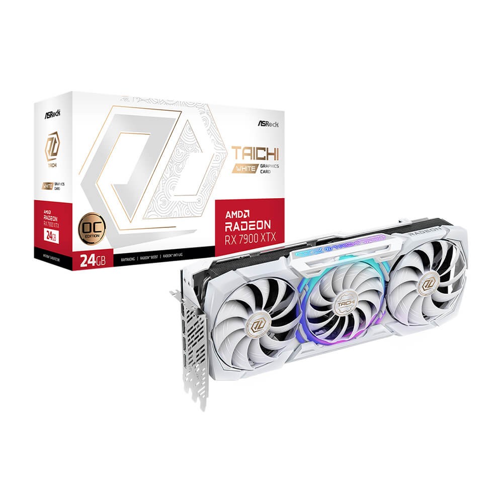 VGA ASROCK AMD Radeon RX 7900 XTX Taichi White 24GB OC