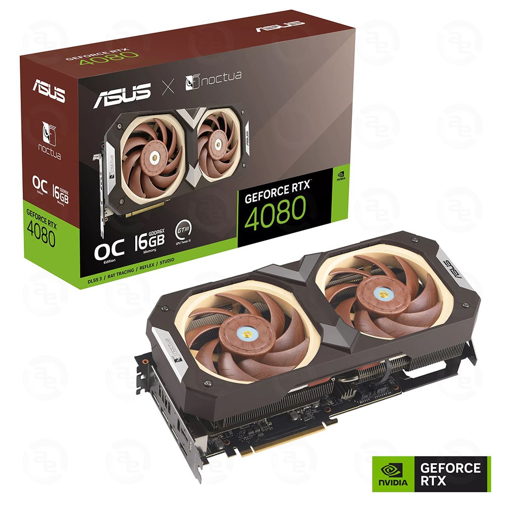 VGA ASUS GeForce RTX 4080 Noctua 16GB OC GDDR6X