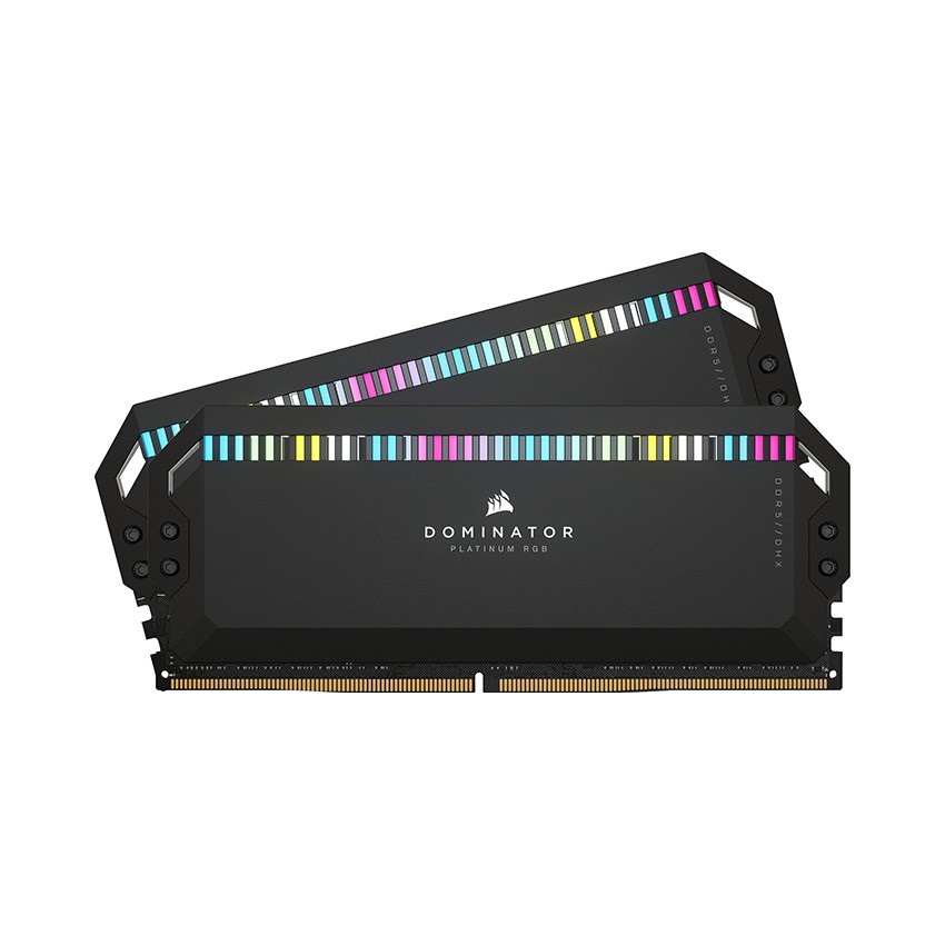 RAM DESKTOP CORSAIR DOMINATOR PLATINUM RGB BLACK (CMT32GX5M2B5200C40) 32GB (2X16GB) DDR5 5200MHZ