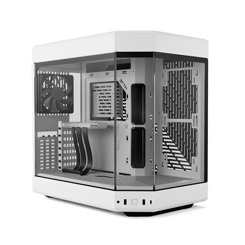 VỎ CASE HYTE Y60 WHITE-WHITE (EATX/MID TOWER/MÀU TRẮNG)