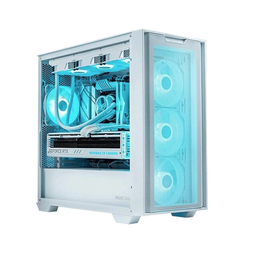 VỎ CASE ASUS A21 WHT (MID TOWER / MÀU TRẮNG)