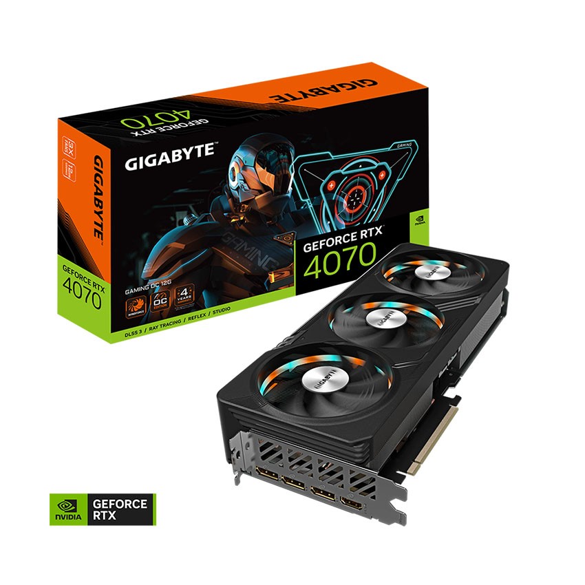 CARD MÀN HÌNH GIGABYTE RTX 4070 GAMING OC-12GD