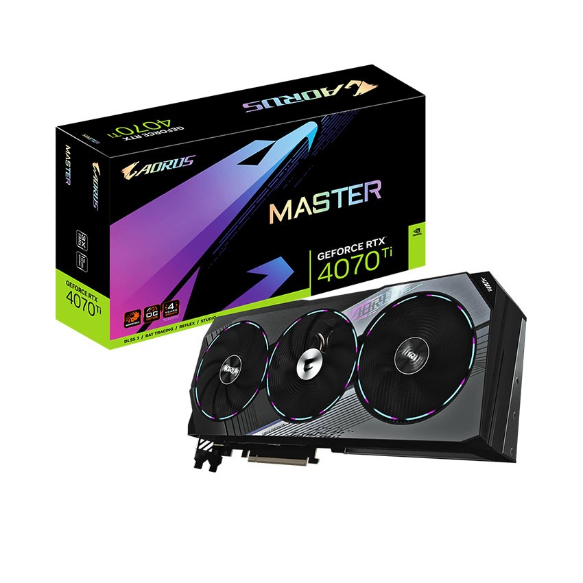 CARD MÀN HÌNH GIGABYTE RTX 4070 TI MASTER 12GB