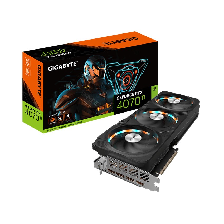 CARD MÀN HÌNH GIGABYTE RTX 4070 TI GAMING OC 12GB