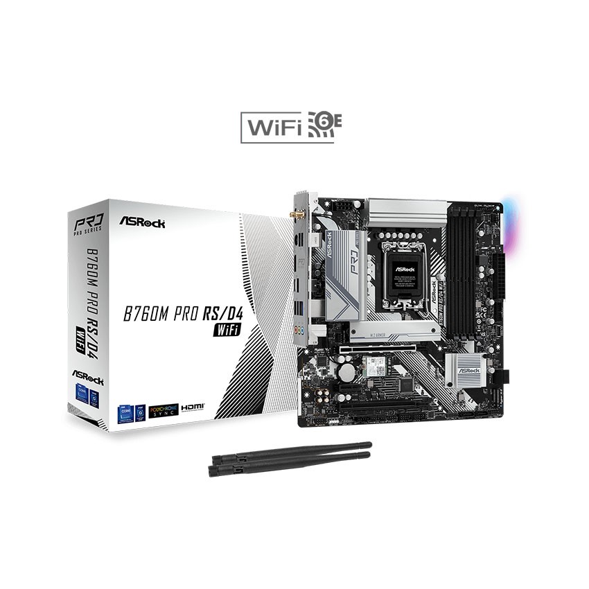 MAINBOARD ASROCK B760M PRO RS/D4 WIFI