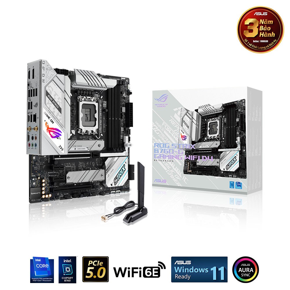 MAINBOARD ASUS ROG STRIX B760-G GAMING WIFI D4