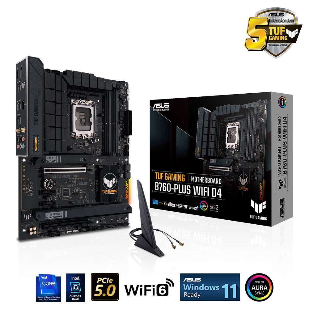 MAINBOARD ASUS TUF GAMING B760-PLUS WIFI D4