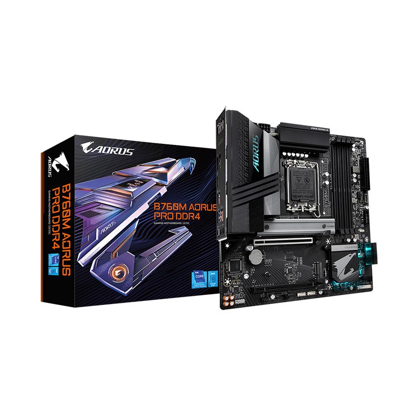 MAINBOARD GIGABYTE B760M AORUS PRO DDR4