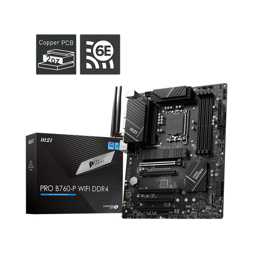 MAINBOARD MSI PRO B760-P WIFI DDR4