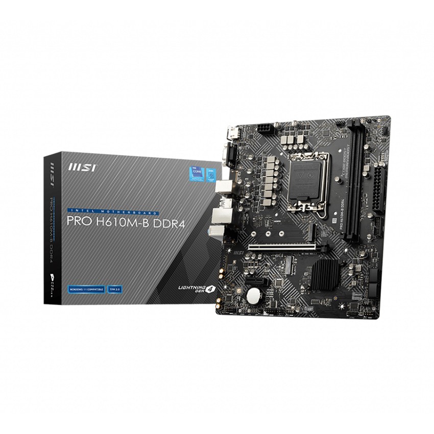 MAINBOARD MSI PRO H610M-B DDR4