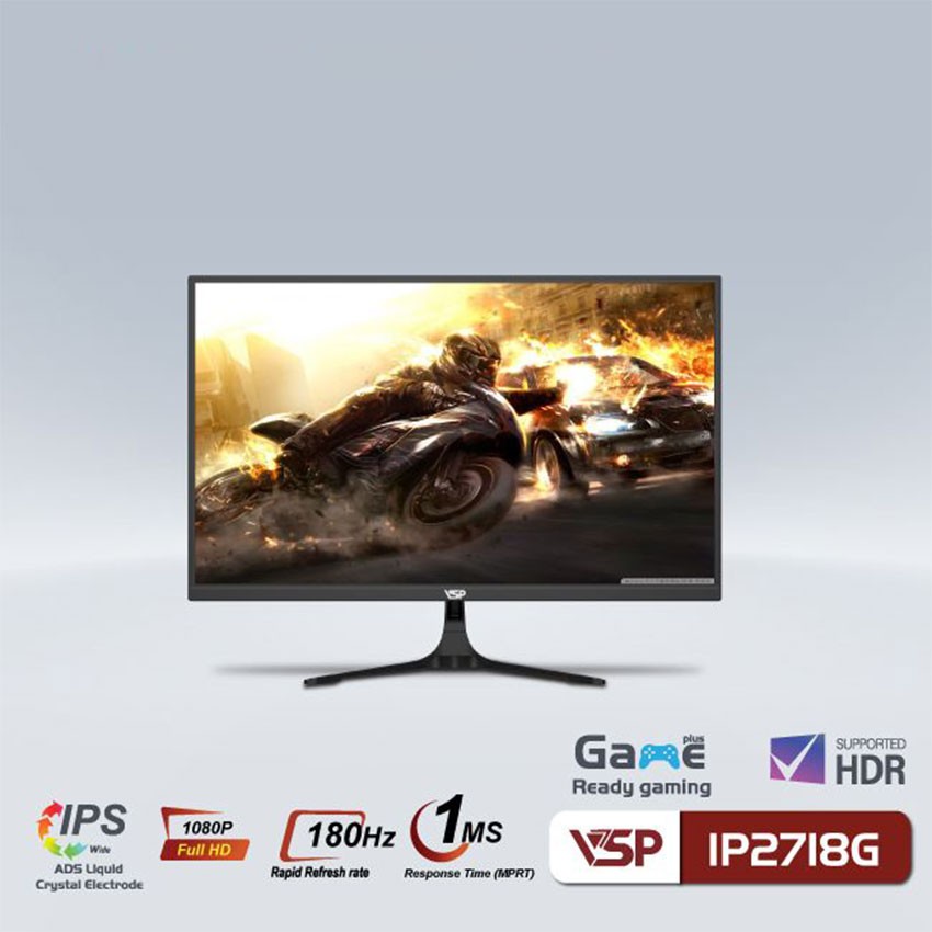 MÀN HÌNH GAMING VSP IP2718G (27 INCH/FHD/IPS/180HZ/1MS)