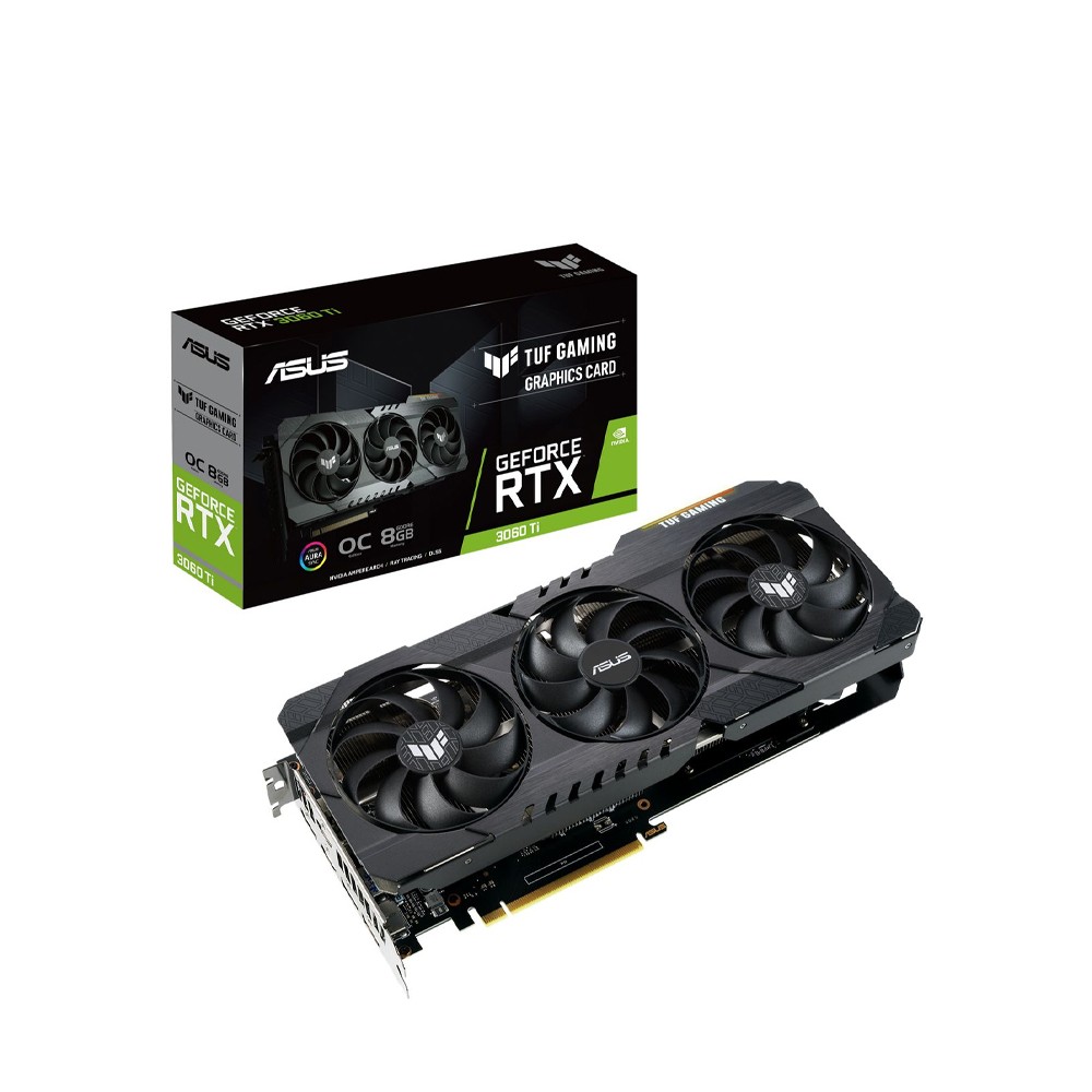 Card Đồ Họa ASUS TUF RTX 3060 Ti OC 8GB V2 Gaming (2nd)