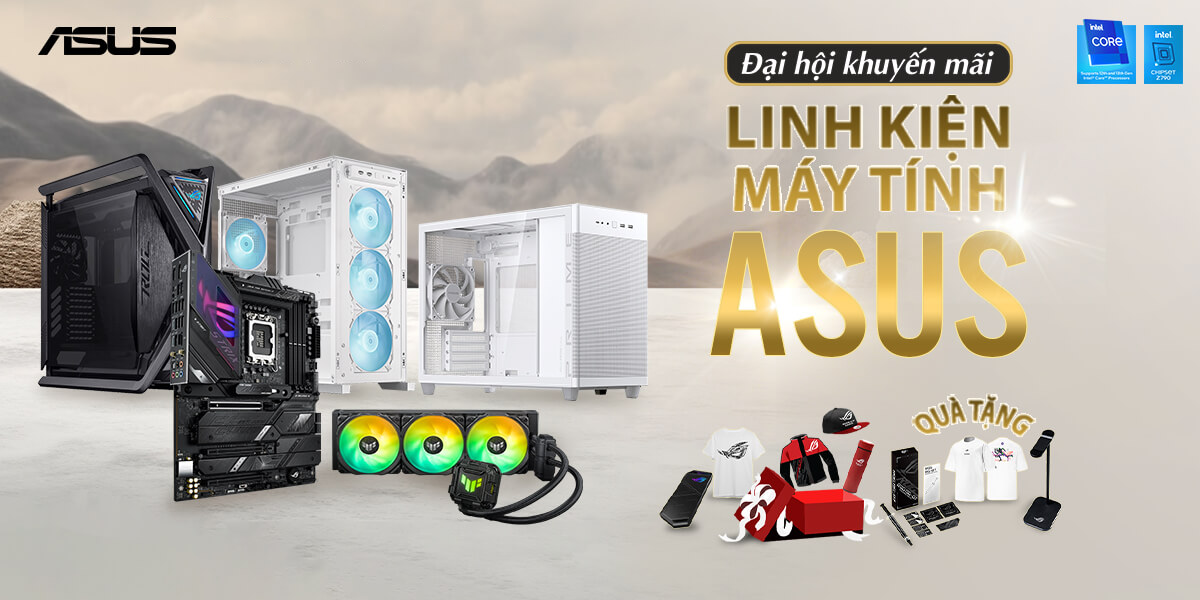 [Khuyến Mại] Đại hội khuyến mại linh kiện máy tính ASUS