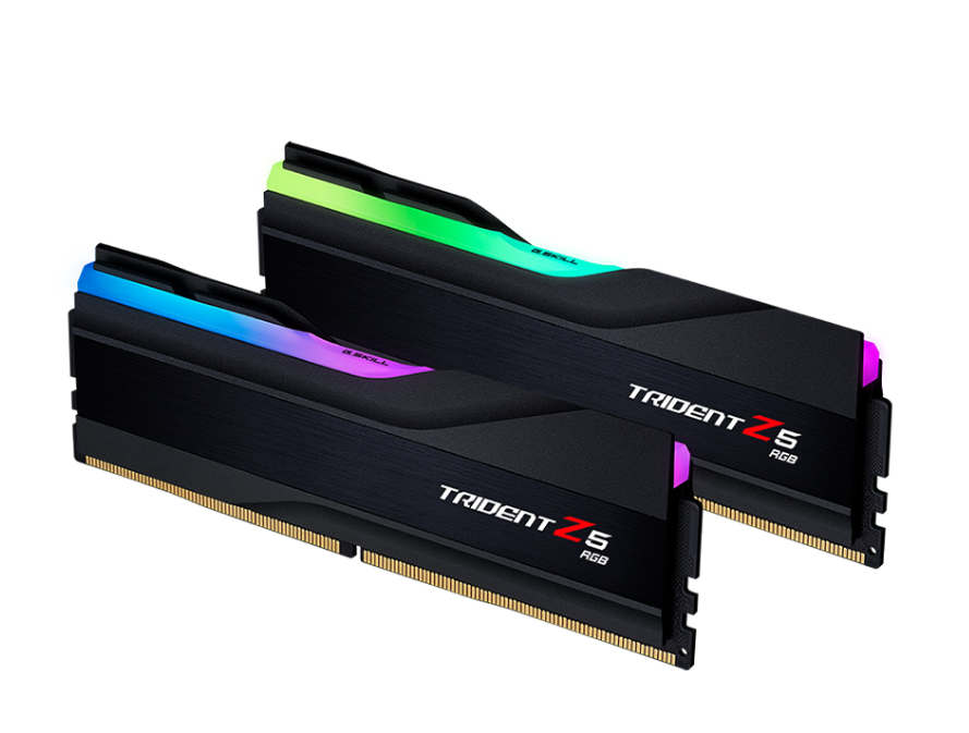 Ram PC G.SKILL Trident Z5 RGB 64GB 5600MHz DDR5 (32GBx2) Cas Latency CL36-36-36-89