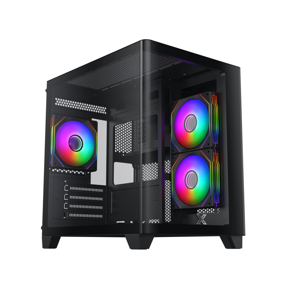 VỎ CASE XIGMATEK PANO M NANO 3GF EN45523 (MATX, 3 Fan)