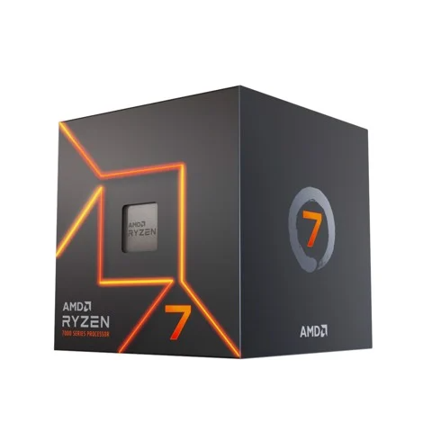 Bộ vi xử lý AMD Ryzen 7 7700 / 3.8GHz Boost 5.3GHz / 8 nhân 16 luồng / 40MB / AM5 (TRAY)