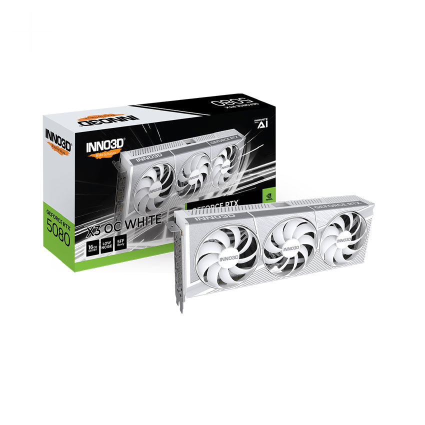 Card màn hình INNO3D RTX 5080 X3 OC WHITE